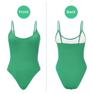Foto 2 | Foto 2 | Traje De Baño De Una Pieza Zando Green Para Mujer Tummy Control - Venta Internacional.