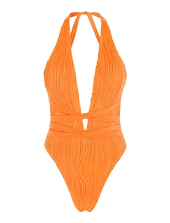 Foto 1 | Foto 1 | Traje De Baño De Una Pieza Zaful Sin Espalda Con Lazo Cruzado, Tanga De Corte Alto - Venta Internacional.