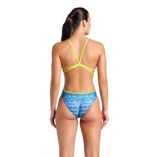 Foto 2 | Foto 2 | Traje De Baño Arena Ondulation Lace Back Para Mujer Azul Cielo