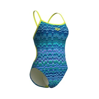 Foto 8 | Foto 8 | Traje De Baño Arena Ondulation Lace Back Para Mujer Azul Cielo
