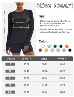 Foto 6 | Foto 6 | Camiseta Rash Guard Tacvasen Manga Larga Protección Solar Negra - Venta Internacional
