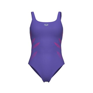 Foto 8 | Foto 8 | Traje De Baño Arena Milena Wing Back Copa B Para Mujer Lila