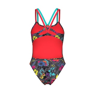 Foto 7 | Foto 7 | Traje De Baño Arena Vivid Repeat Lace Plus Back Para Mujer Gris