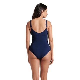 Foto 2 | Foto 2 | Traje De Baño Arena Milena Wing Back Copa C Para Mujer Azul Marino