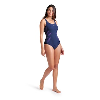 Foto 3 | Foto 3 | Traje De Baño Arena Milena Wing Back Copa C Para Mujer Azul Marino