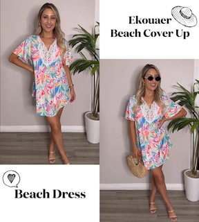 Foto 2 | Foto 2 | Vestido de Playa Ekouaer para Mujer-Venta Internacional