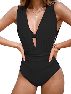 Foto 1 | Foto 1 | Traje de Baño Cupshe Negro para Mujer - Venta Internacional