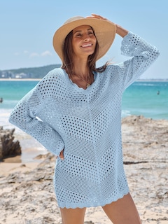 Foto 5 | Foto 5 | Traje De Baño Anrabess De Punto De Malla Con Cuello En V Y Ganchillo Para Mujer - Venta Internacional.