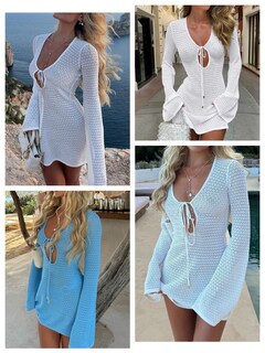 Foto 2 | Foto 2 | Traje De Baño Anrabess, Traje De Baño De Ganchillo Con Malla Hueca - Venta Internacional.