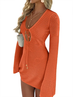 Foto 1 | Foto 1 | Traje De Baño Con Cobertura Anrabess, Traje De Baño De Ganchillo, Vestido De Playa Para Mujer - Venta Internacional.