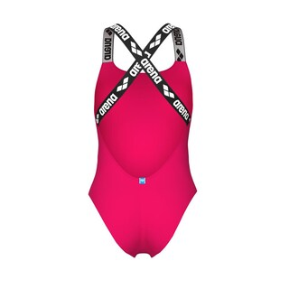 Foto 8 | Foto 8 | Traje De Baño Arena Elastic Solid Para Mujer Rosa