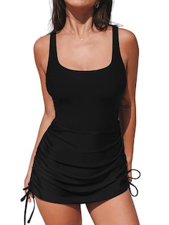 Foto 1 | Foto 1 | Traje De Baño Cupshe De Una Pieza Con Cuello Cuadrado Para Mujer - Venta Internacional.