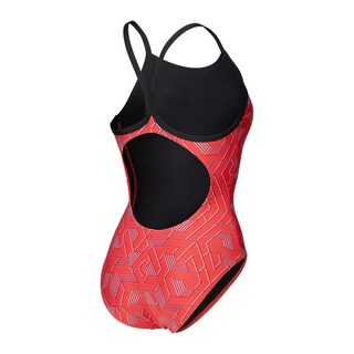 Foto 8 | Foto 8 | Traje De Baño Arena Escape Lightdrop Back Para Mujer Rojo