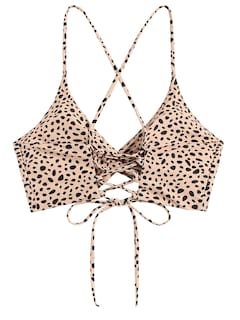 Foto 3 | Foto 3 | Camiseta De Bikini Zaful Twist Cross Push Up Acolchada Para Mujer, Color Amarillo S - Venta Internacional.