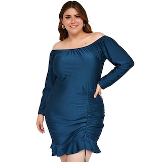 Foto 1 | Foto 1 | Vestido Roman Fashion 4297 color Azul para Mujer