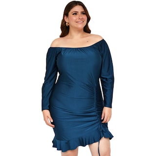 Foto 2 | Foto 2 | Vestido Roman Fashion 4297 color Azul para Mujer