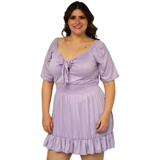 Foto 2 | Foto 2 | Vestido Roman Fashion 4279 color Lila para Mujer