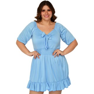 Foto 1 | Foto 1 | Vestido Roman Fashion 4279 color Azul para Mujer