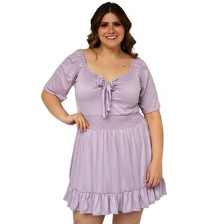 Foto 1 | Foto 1 | Vestido Roman Fashion 4279 color Lila para Mujer