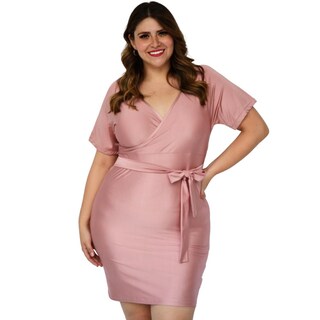 Foto 1 | Foto 1 | Vestido Roman Fashion color Rosa para Mujer