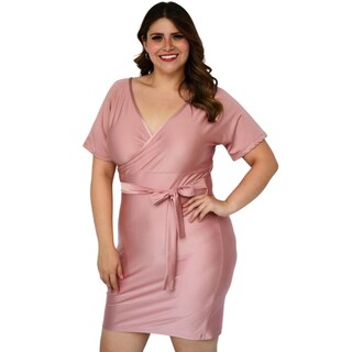 Foto 2 | Foto 2 | Vestido Roman Fashion color Rosa para Mujer