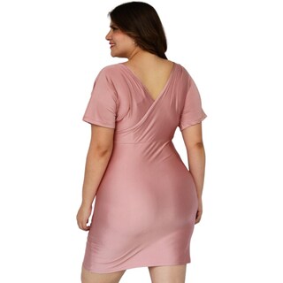 Foto 3 | Foto 3 | Vestido Roman Fashion color Rosa para Mujer