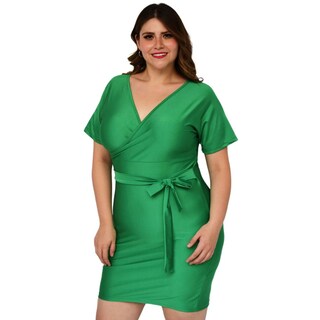 Foto 2 | Foto 2 | Vestido Roman Fashion color Verde para Mujer