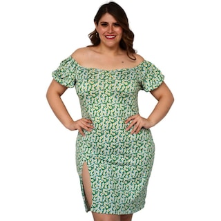 Foto 1 | Foto 1 | Vestido Stretch Roman Fashion 4280 Multicolor