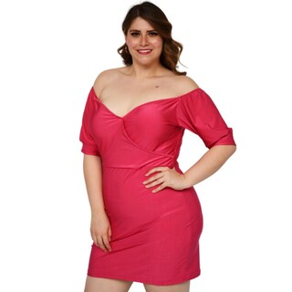 Foto 2 | Foto 2 | Vestido Corto Roman Fashion 4267 Rosa