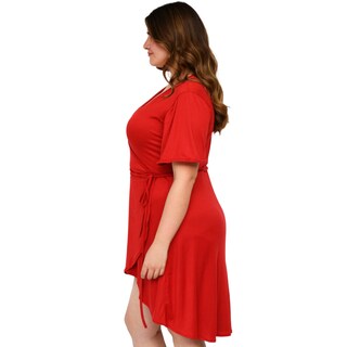 Foto 2 | Foto 2 | Vestido Roman Fashion 4211 color Rojo