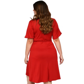 Foto 3 | Foto 3 | Vestido Roman Fashion 4211 color Rojo