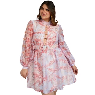 Foto 1 | Foto 1 | Vestido de Chifón L'Atiste V-LAT-867-LILA color Púrpura