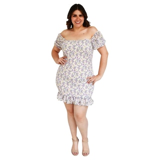 Foto 5 | Foto 5 | Vestido Roman Fashion color Blanco para Mujer