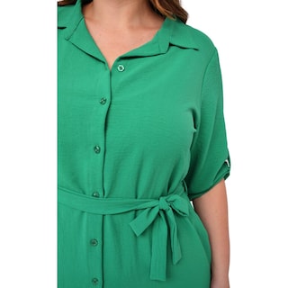 Foto 4 | Foto 4 | Vestido Roman Fashion color Verde para Mujer