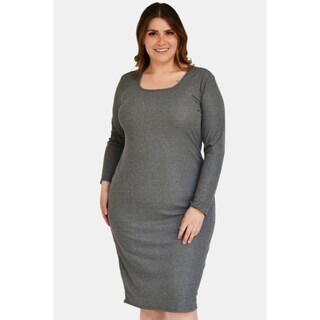 Foto 1 | Foto 1 | Vestido Roman Fashion color Gris para Mujer