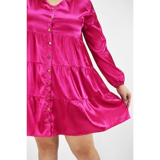 Foto 4 | Foto 4 | Vestido Roman Fashion Tallas Extras 1250 Rosa