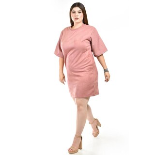 Foto 3 | Foto 3 | Vestido Oversize de Gamuza Roman Fashion para Mujer
