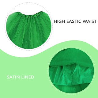 Foto 3 | Foto 3 | Falda Tutú De Tul Yolev Años 50 Vintage Burbuja Para Mujer Verde - Venta Internacional.