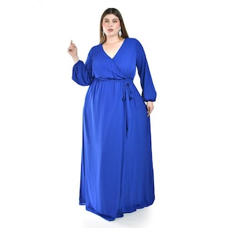 Foto 4 | Foto 4 | Vestido de Fiesta Roman Fashion Azul