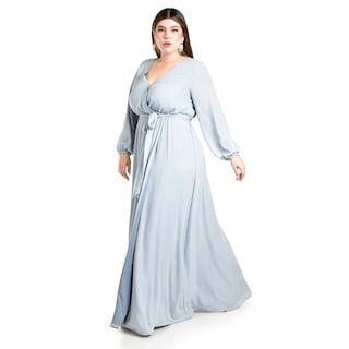 Foto 2 | Foto 2 | Vestido de Fiesta Roman Fashion Azul Cielo