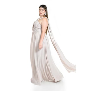 Foto 2 | Foto 2 | Vestido de Fiesta Roman Fashion Beige