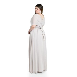 Foto 3 | Foto 3 | Vestido de Fiesta Roman Fashion Beige