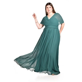 Foto 4 | Foto 4 | Vestido de Noche Roman Fashion Verde para Mujer