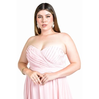Foto 6 | Foto 6 | Vestido de Noche Roman Fashion Rosa para Mujer
