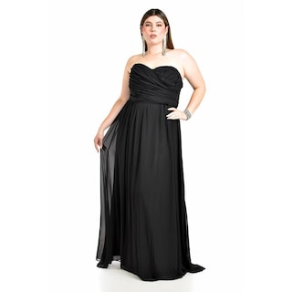 Foto 1 | Foto 1 | Vestido De Noche Multiformas Roman Fashion /tallas Extras 2001 (negro) Negro