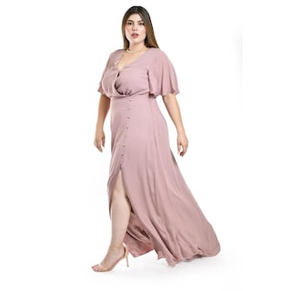 Foto 2 | Foto 2 | Vestido Largo Roman Fashion Rosa