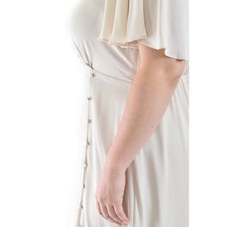 Foto 4 | Foto 4 | Vestido de Fiesta Roman Fashion Beige