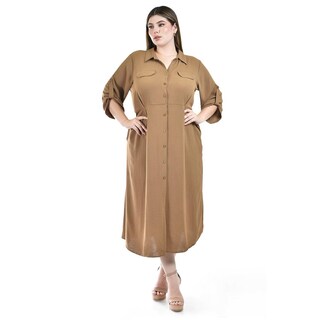 Foto 1 | Foto 1 | Vestido Camisero Midi Roman Fashion Café