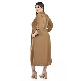 Foto 3 | Foto 3 | Vestido Camisero Midi Roman Fashion Café