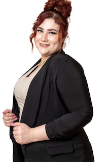 Foto 2 | Foto 2 | Blazer de Vestir María Ferré 2846 Negro para Mujer